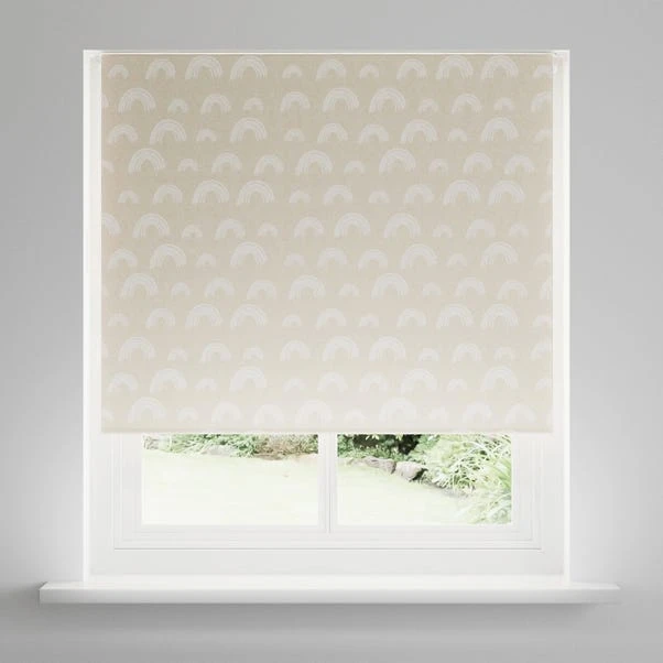 Dunelm Rainbow Twist Safe Natural Roller Blind 5 Dunelm Rainbow Twist Safe Natural Roller Blind - Image 3