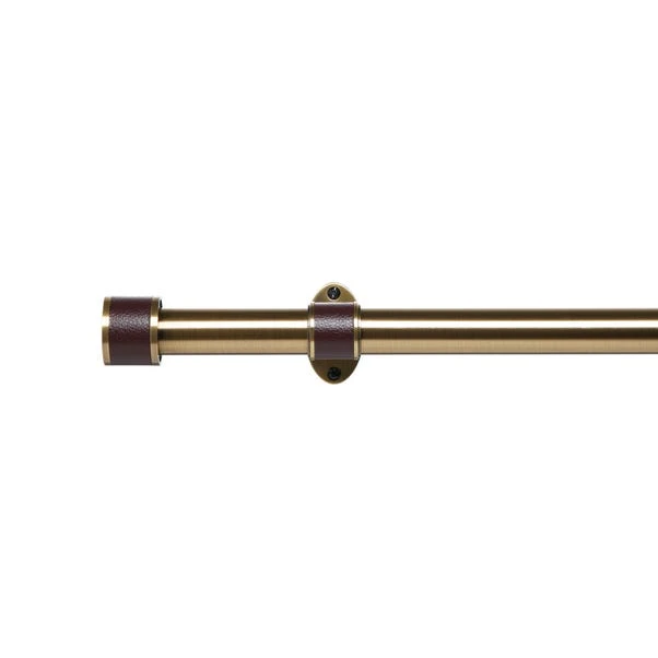 Dunelm Faux Leather Eyelet Curtain Pole Dia. 28mm 4 Dunelm Faux Leather Eyelet Curtain Pole Dia. 28mm - Image 2