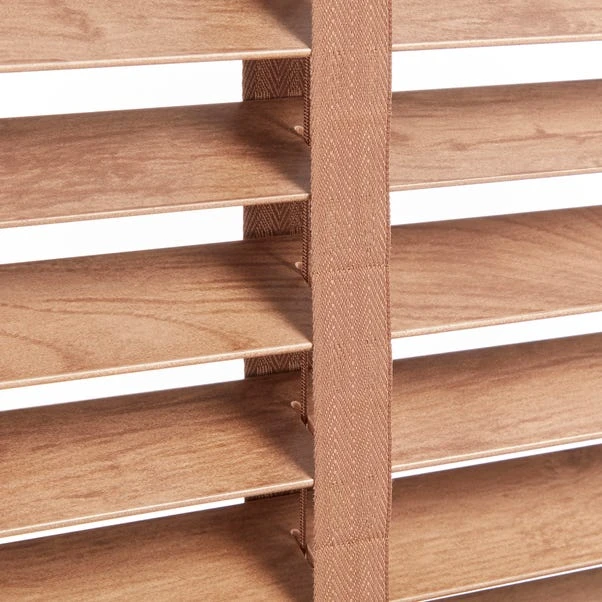 Swish 50mm FSC Pine Brown Hardwood Venetian Blind 5 Swish 50mm FSC Pine Brown Hardwood Venetian Blind - Image 3