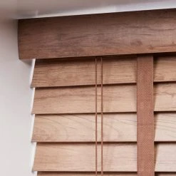 Swish 50mm FSC Pine Brown Hardwood Venetian Blind 9 Swish 50mm FSC Pine Brown Hardwood Venetian Blind -Dunelm Sales Store 30813554 alt03