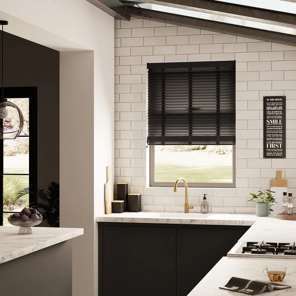 Swish 50mm FSC Black Hardwood Venetian Blind 3 Swish 50mm FSC Black Hardwood Venetian Blind