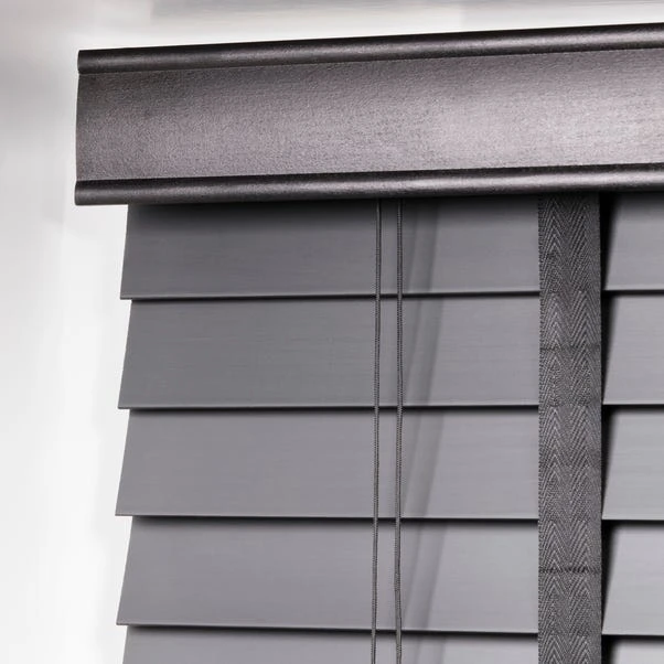 Swish 50mm FSC Black Hardwood Venetian Blind 6 Swish 50mm FSC Black Hardwood Venetian Blind - Image 4