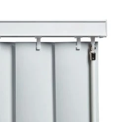 Dunelm Room Darkening Grey Cordless Vertical Blind 9 Dunelm Room Darkening Grey Cordless Vertical Blind -Dunelm Sales Store 30813605 alt03