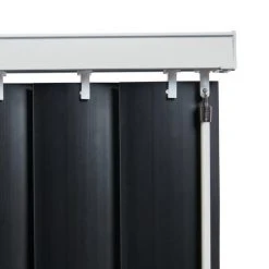 Dunelm Room Darkening Black Cordless Vertical Blind 9 Dunelm Room Darkening Black Cordless Vertical Blind -Dunelm Sales Store 30813611 alt03