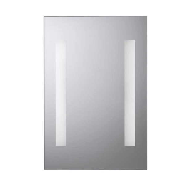 Croydex Malham Battery Operated Light-Up Mirror, 30x45cm 4 Croydex Malham Battery Operated Light-Up Mirror, 30x45cm - Image 2