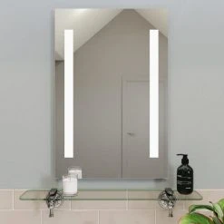 Croydex Thorton Battery Operated Light-Up Mirror, 40x60cm 9 Croydex Thorton Battery Operated Light-Up Mirror, 40x60cm -Dunelm Sales Store 30814884 alt03