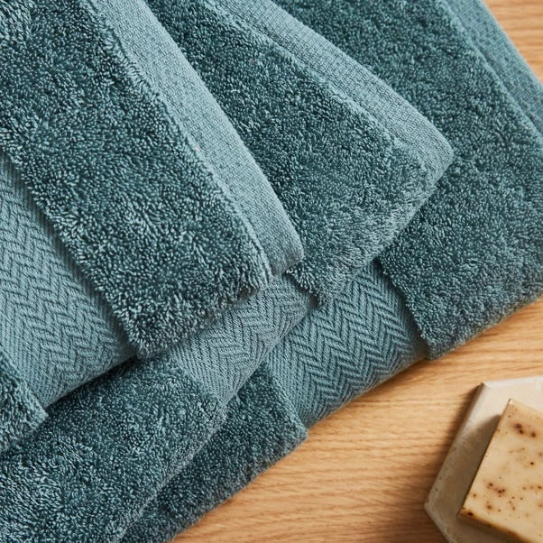 Dunelm Mineral Hotel Luxury Organic Cotton Towel 4 Dunelm Mineral Hotel Luxury Organic Cotton Towel - Image 2