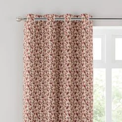 Dunelm Dianna Berry Eyelet Curtains