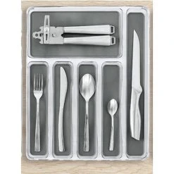 6 Compartment Cutlery Organiser 9 6 Compartment Cutlery Organiser -Dunelm Sales Store 30816112 alt03