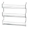 Metro Chrome 3 Tier Wall Spice Rack 1 Metro Chrome 3 Tier Wall Spice Rack -Dunelm Sales Store 30816210