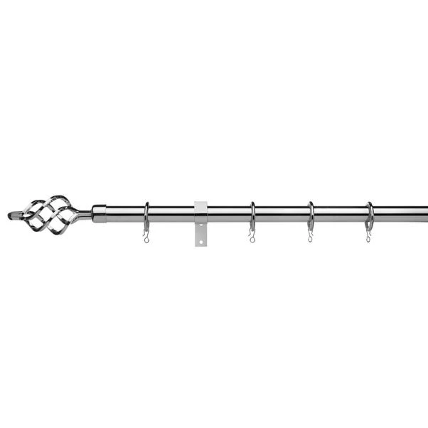 Dunelm Universal Cage 19mm Extendable Curtain Pole 3 Dunelm Universal Cage 19mm Extendable Curtain Pole