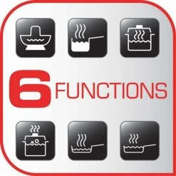 Tefal Everyday Induction Hob 10 Tefal Everyday Induction Hob -Dunelm Sales Store 30821029 alt03