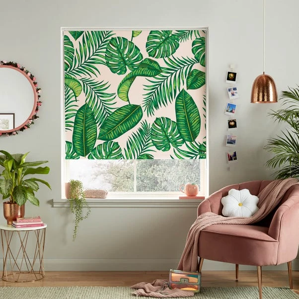 Skinny Dip Dominica Teal Roller Blind 3 Skinny Dip Dominica Teal Roller Blind