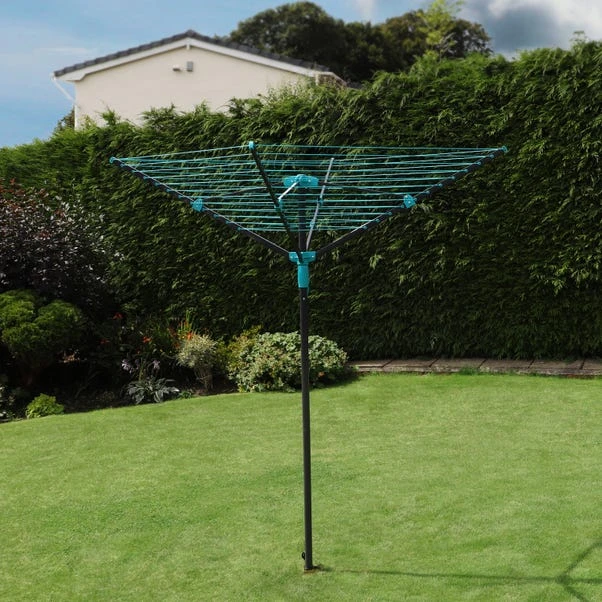 JVL 4 Arm Rotary Clothes Airer, 40m 3 JVL 4 Arm Rotary Clothes Airer, 40m