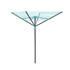 JVL 4 Arm Rotary Clothes Airer, 50m -Dunelm Sales Store 30824465 alt03