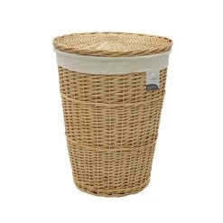 JVL Acacia Willow Round Laundry Basket 12 JVL Acacia Willow Round Laundry Basket -Dunelm Sales Store 30824552 alt04