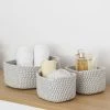 JVL Edison Set Of 3 Storage Baskets 1 JVL Edison Set Of 3 Storage Baskets -Dunelm Sales Store 30824560