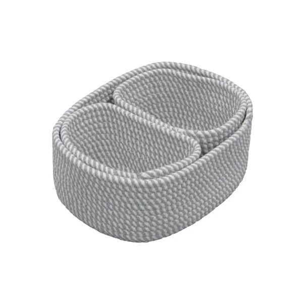 JVL Edison Set Of 3 Storage Baskets 6 JVL Edison Set Of 3 Storage Baskets - Image 4