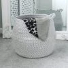 JVL Edison Round Belly Storage Basket 2 JVL Edison Round Belly Storage Basket -Dunelm Sales Store 30824566