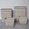 JVL Arianna Willow Set Of 4 Laundry Baskets & Bins 1 JVL Arianna Willow Set Of 4 Laundry Baskets & Bins -Dunelm Sales Store 30824612