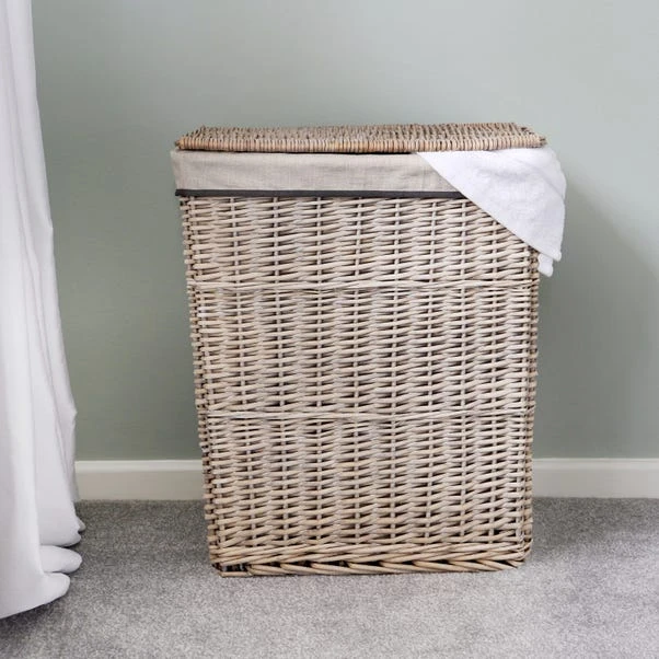 JVL Arianna Willow Set Of 4 Laundry Baskets & Bins 4 JVL Arianna Willow Set Of 4 Laundry Baskets & Bins - Image 2
