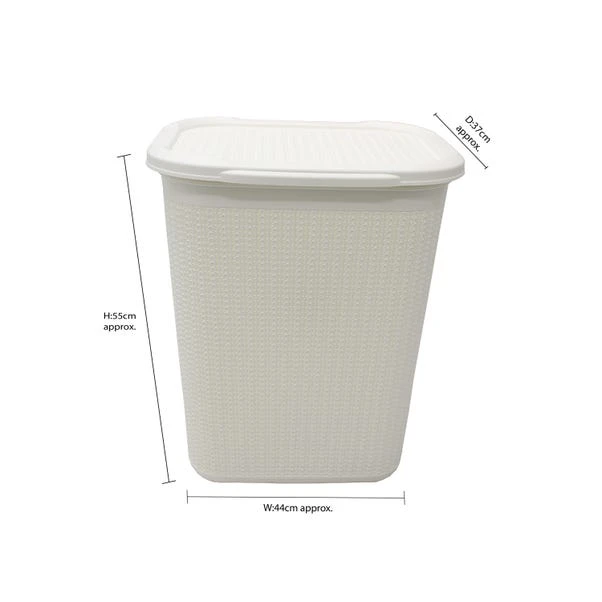 JVL Loop Laundry Basket 50L 6 JVL Loop Laundry Basket 50L - Image 4