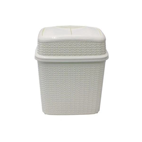 JVL Loop Plastic Push Top Bin 10L 3 JVL Loop Plastic Push Top Bin 10L