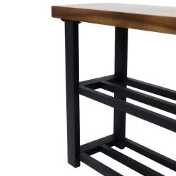 Charles Bentley Charnwood Bench With Shoe Tidy -Dunelm Sales Store 30824859 alt05