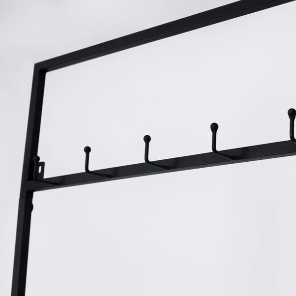 Charles Bentley Charnwood Small Coat Rack With Shoe Tidy 4 Charles Bentley Charnwood Small Coat Rack With Shoe Tidy - Image 2