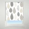 Universal Patterned Leaf Neutral Blackout Roller Blind 2 Universal Patterned Leaf Neutral Blackout Roller Blind -Dunelm Sales Store 30828090