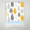 Universal Patterned Leaf Yellow Blackout Roller Blind 1 Universal Patterned Leaf Yellow Blackout Roller Blind -Dunelm Sales Store 30828095