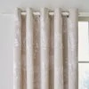 Catherine Lansfield Meadowsweet Floral Natural Eyelet Curtains -Dunelm Sales Store 30829033