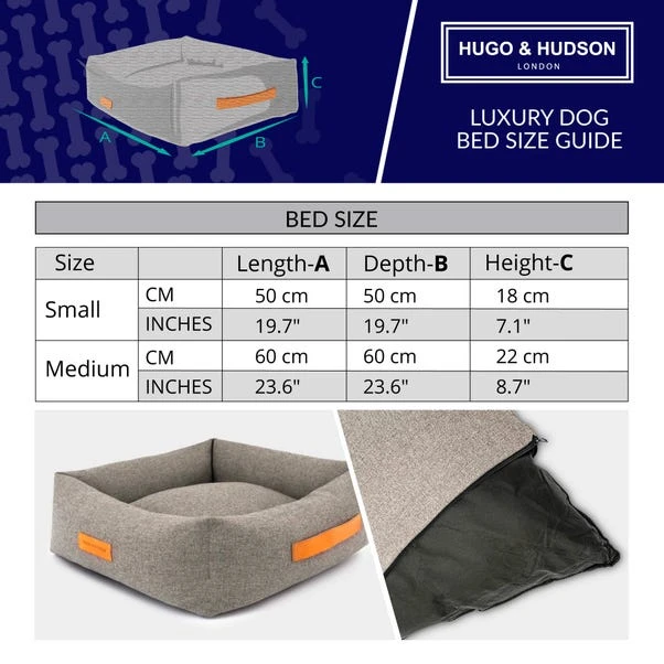 Hugo & Hudson Luxury Square Box Dog Bed 5 Hugo & Hudson Luxury Square Box Dog Bed - Image 3