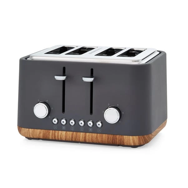 Dunelm Contemporary Matt Grey Kettle And Toaster Set 7 Dunelm Contemporary Matt Grey Kettle And Toaster Set - Image 5